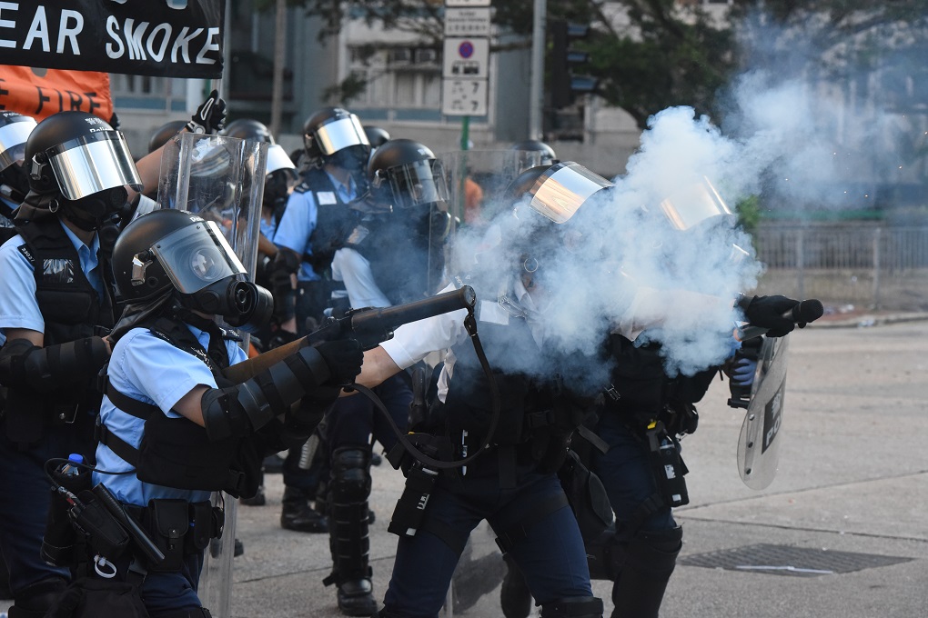 台灣行政院促香港政府回應民眾。資料圖片