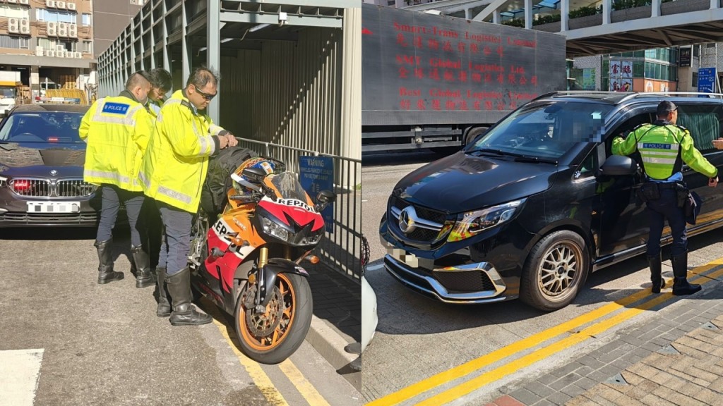 警方黃大仙打擊停牌駕駛 出動「隱形戰車」截獲兩司機