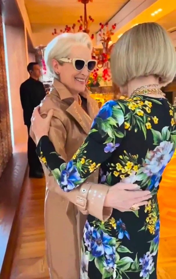 梅麗史翠普與Met Gala主人家Anna Wintour份屬好友，卻拒絕擔任晚宴聯合主席。