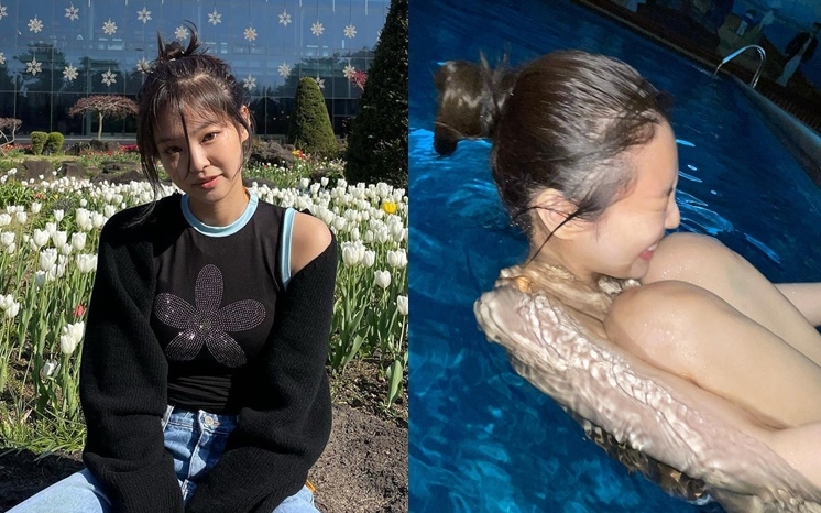 Jennie終於獲當局查明,當日已事先向園方申請拍攝,沒違反防疫規定。
