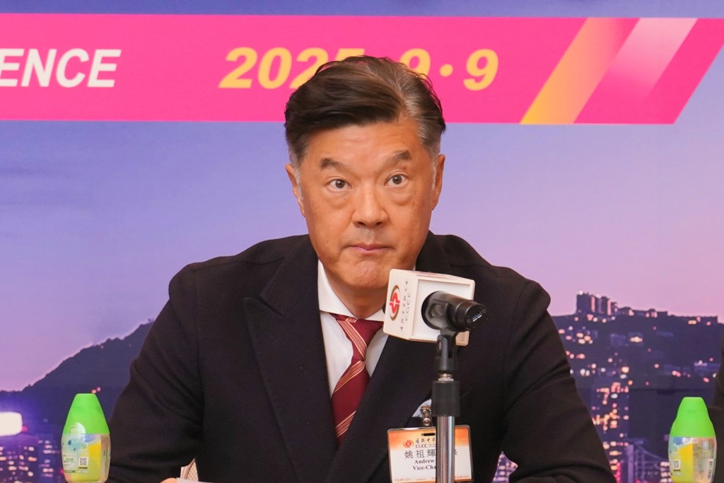 中總副會長姚祖輝。葉偉豪攝