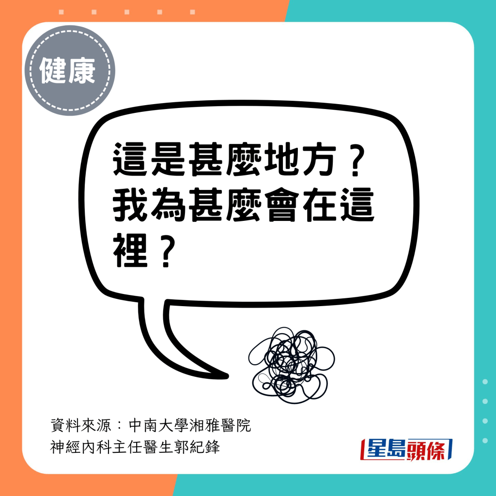 2. 「這是甚麼地方？我為甚麼會在這裡？」