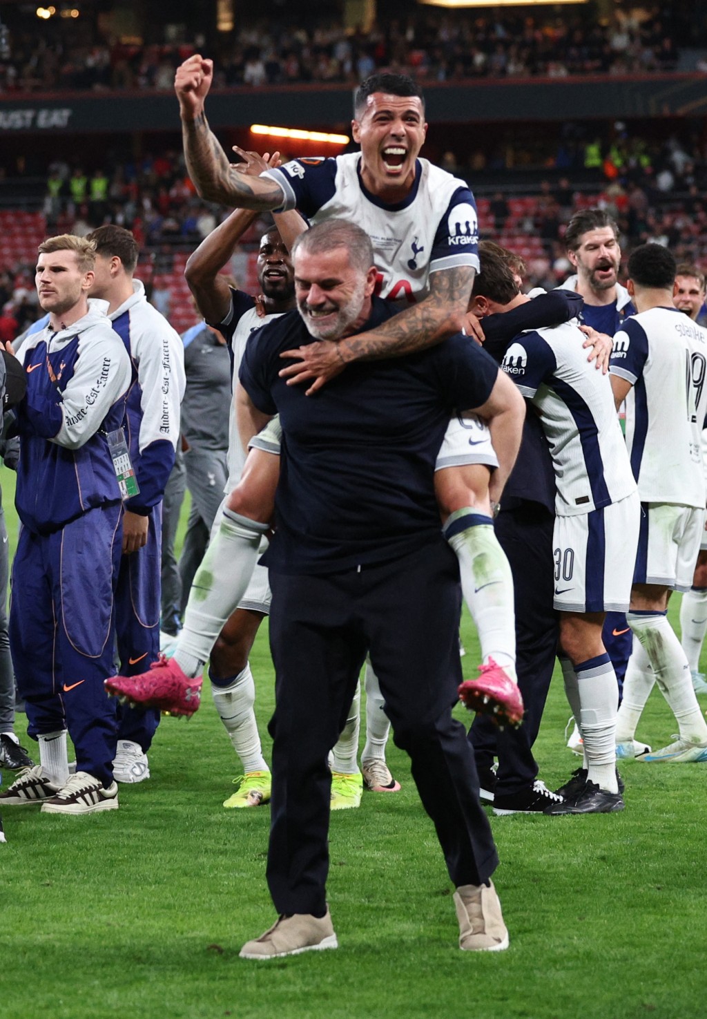 普斯迪高古被熱刺辭退，廿多年來首次失業。路透社