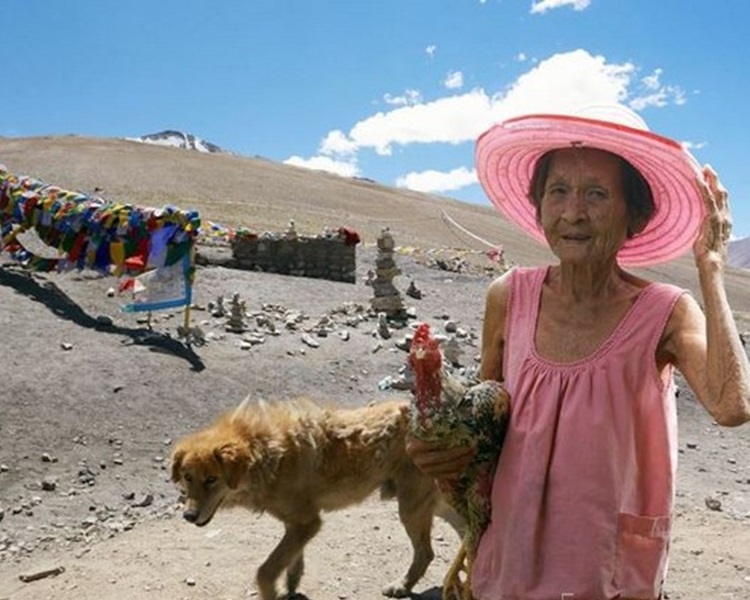 泰攝影師「執相」帶媽環遊世界。網上圖片