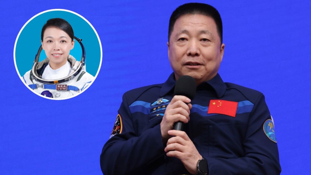 中國載人航天工程副總設計師楊利偉大讚黎家盈在太空的表現。中新社