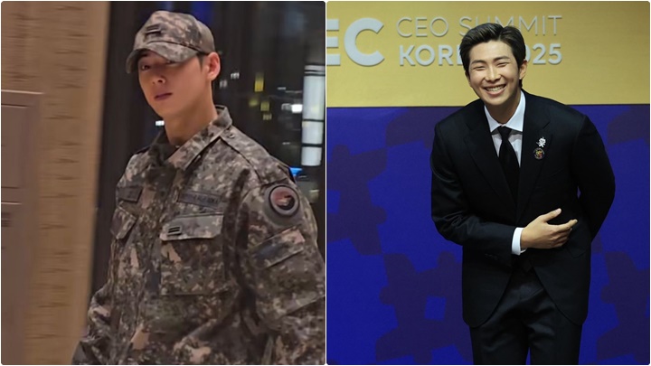 車銀優現身慶州被捕獲  軍服造型靚仔樣勁吸睛  BTS隊長RM於APEC峰會作演講