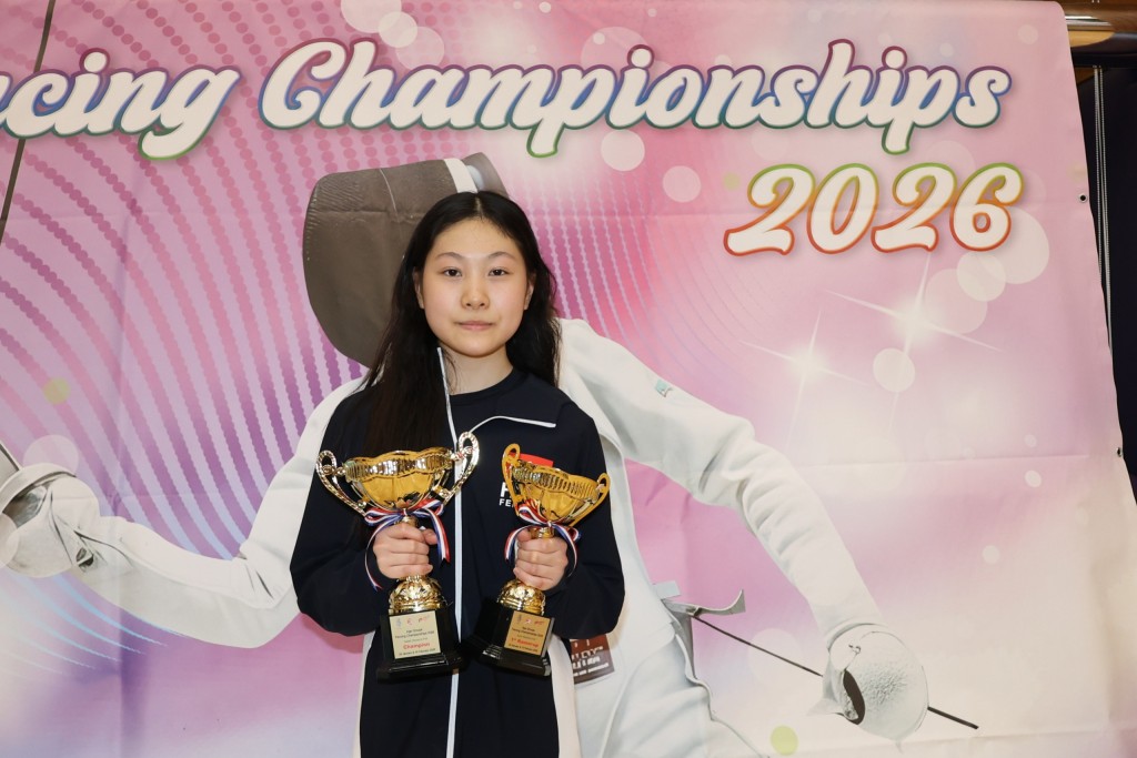 少年組世一梁殷僑取得亞少個人賽銅牌。資料圖片 少年組世一梁殷僑取得亞少個人賽銅牌。資料圖片