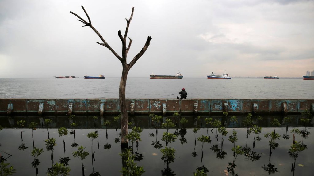 印尼麻拉港（Muara Baru port）。路透社