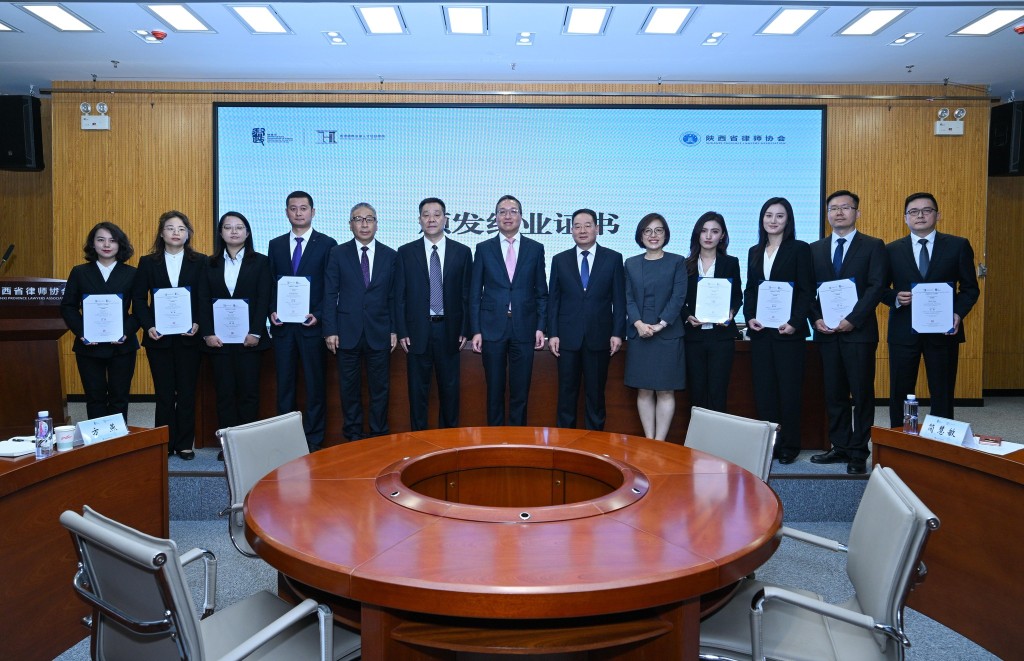 律政司司長林定國出席結業禮。林定國FB 律政司司長林定國出席結業禮。林定國FB