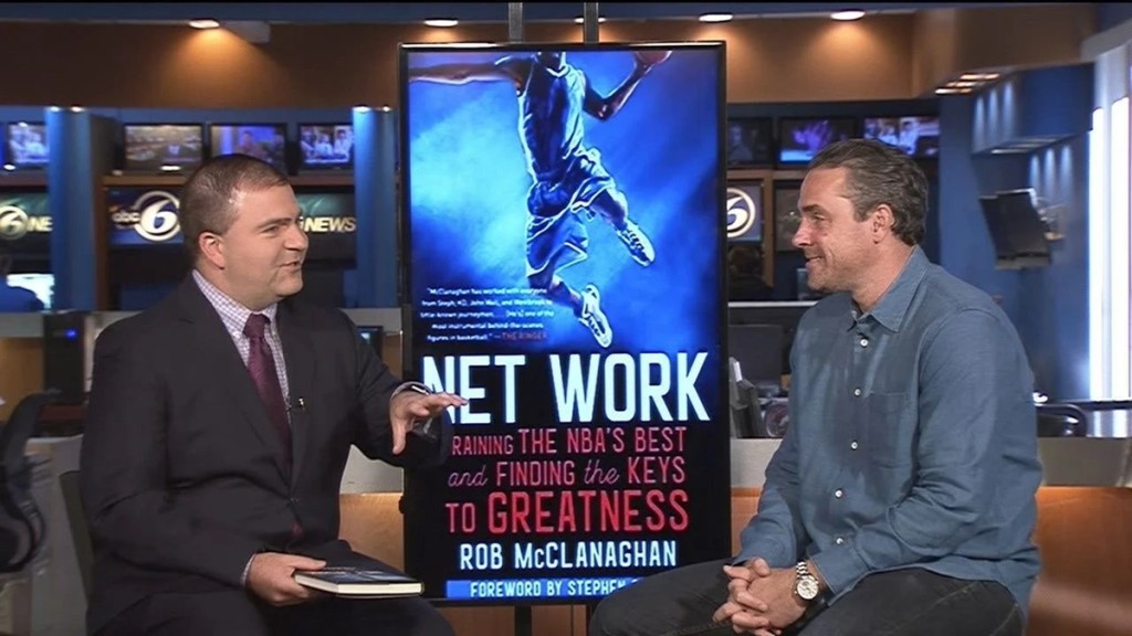Rob McClanaghan（右）曾經寫過《Net Work》一書。