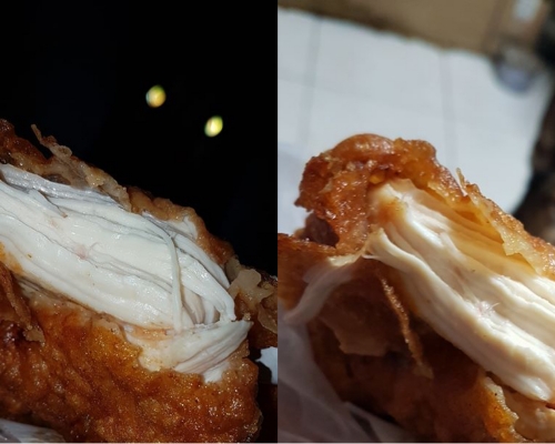 狗狗早已嗅到雞扒的味道,走到飼主前方。(fb「有點毛毛的」群組)
