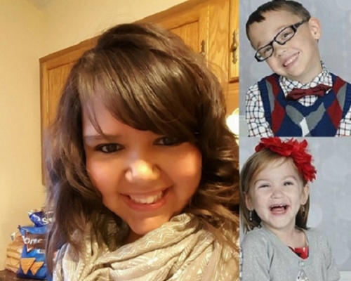布蘭迪‧沃利受離婚刺激，前年謀殺7歲兒子泰勒和3歲女兒查莉。網圖