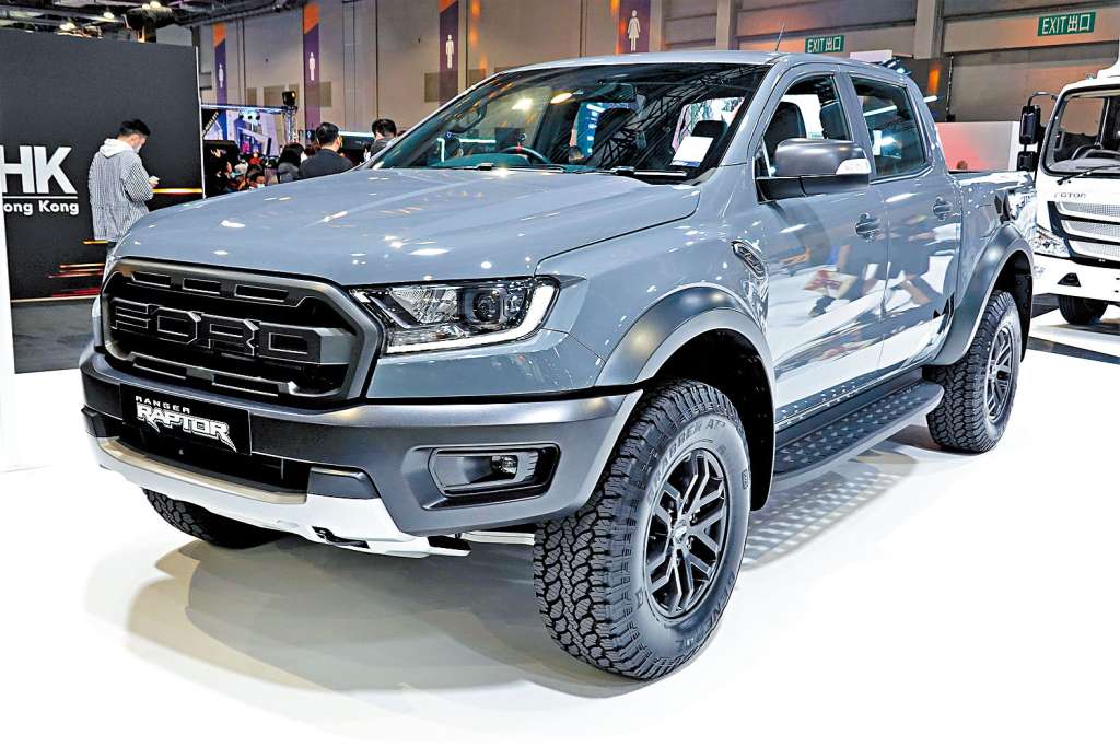 全新Ranger一式兩款,圖中頂級Raptor版包裝更豪華,售價$419,990。