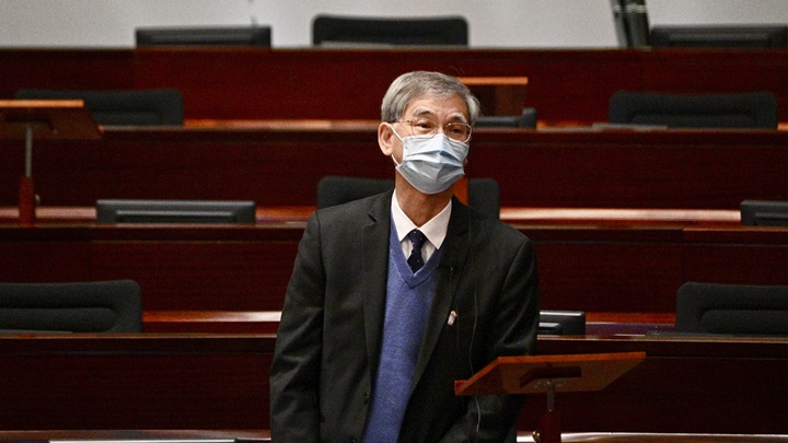 羅致光指大灣區青年就業計畫反應理想。資料圖片