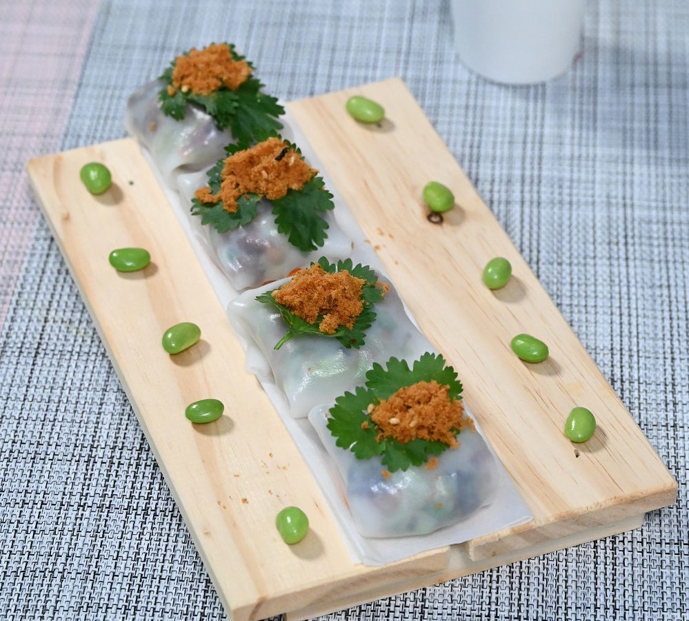 鹹牛肉蒸粉包