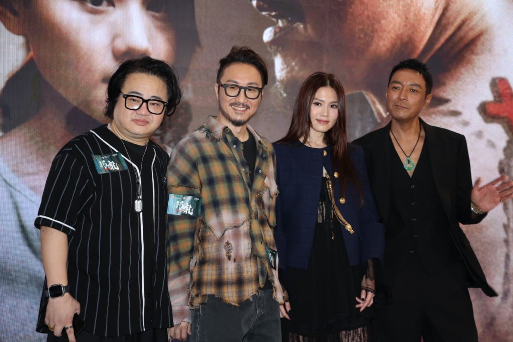 《阿龍》終上映,鄭中基放下心頭大石。 《阿龍》終上映,鄭中基放下心頭大石。