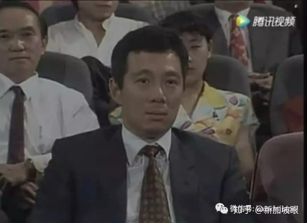 當年41歲的李顯龍副總理。