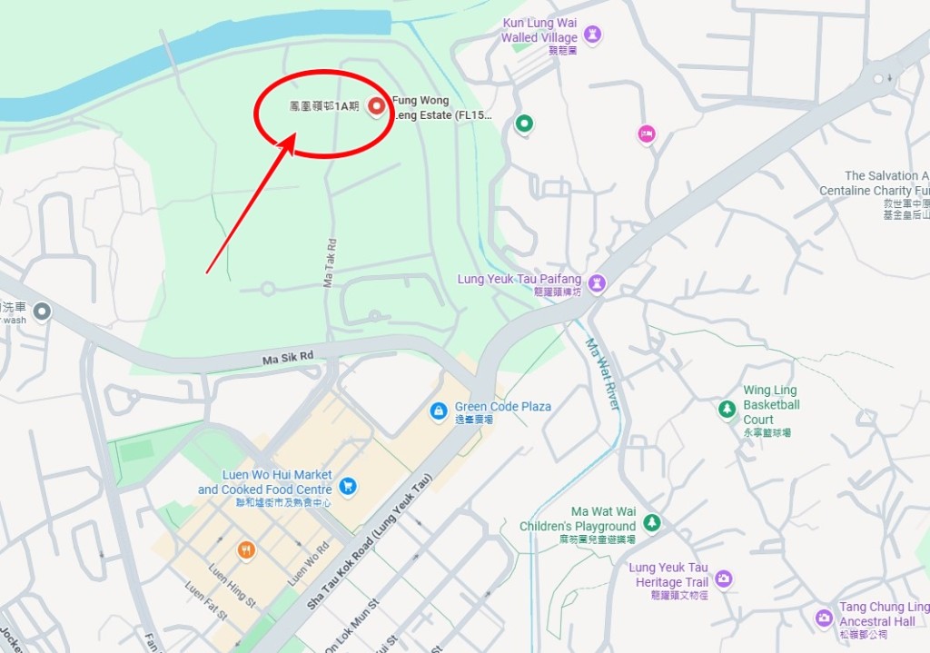 Google地圖截圖 Google地圖截圖