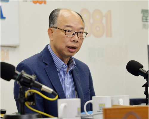 陳帆指政府團隊就40個不同情境進行交通影響評估。