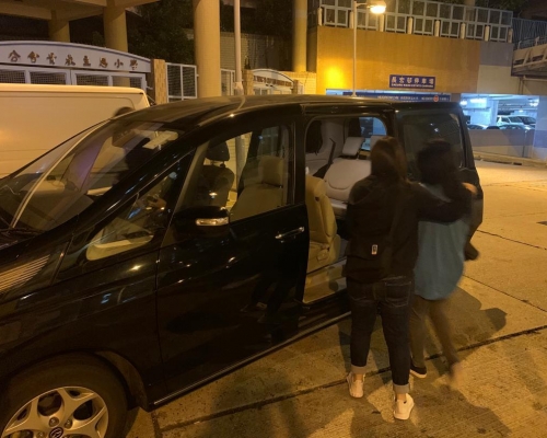 女子涉嫌販毒被捕。警方提供