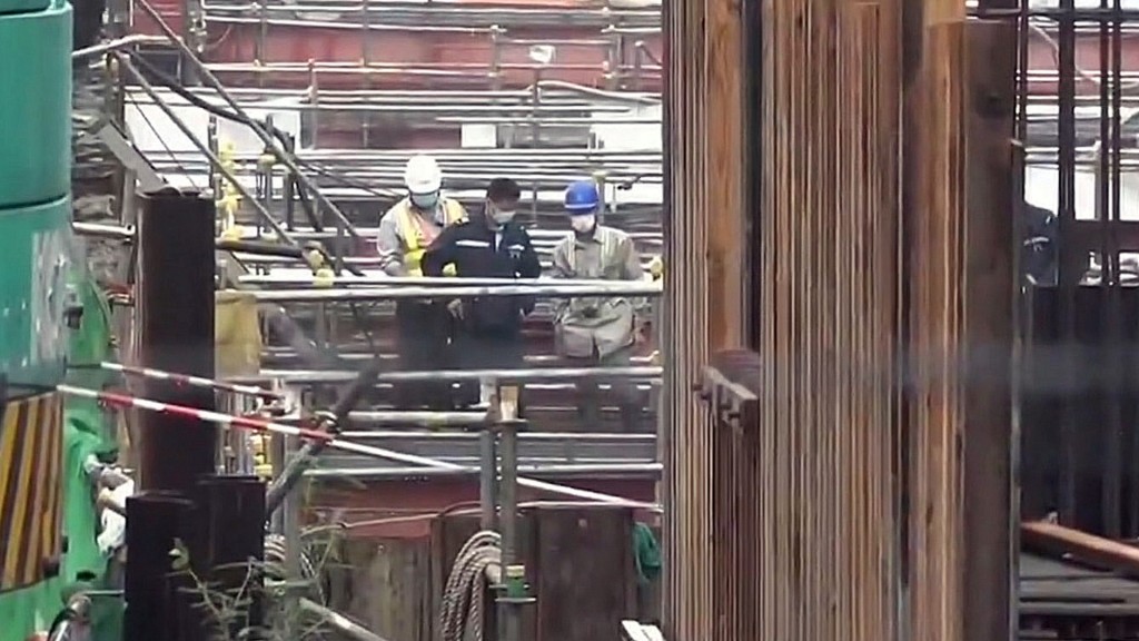 將藍隧道地盤2020年3月發生奪命工業意外。資料圖片