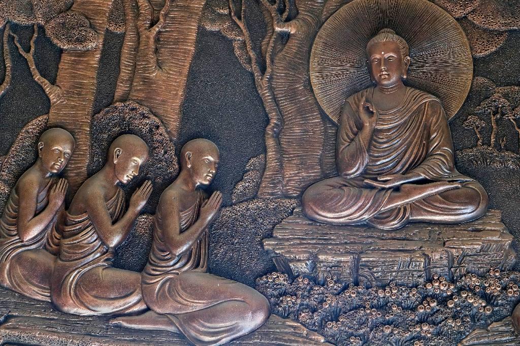 佛陀自35歲在菩提樹下證道後，直到80歲涅槃③，這40多年間，從未間斷為眾生說法，闡明人生真諦，足迹踏遍了恆河兩岸。  （Shutterstock圖片）