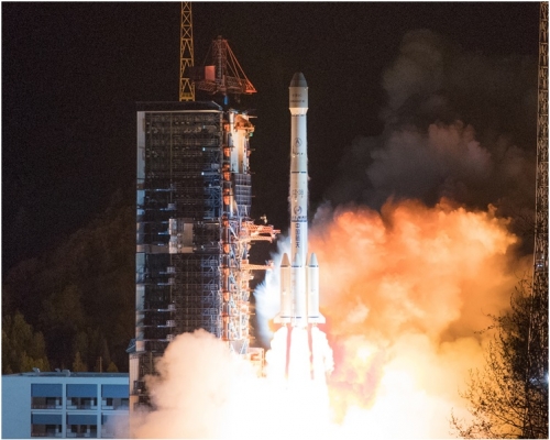西昌衛星發射中心凌晨將「中星6C」衛星發射升空。新華社
