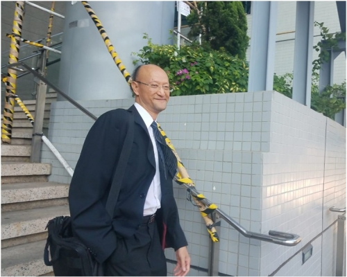 專家證人胡志文。陳楚琨攝