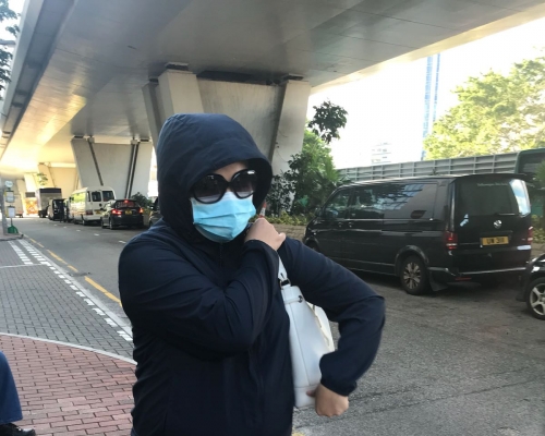 被告歐嘉欣。法庭記者攝