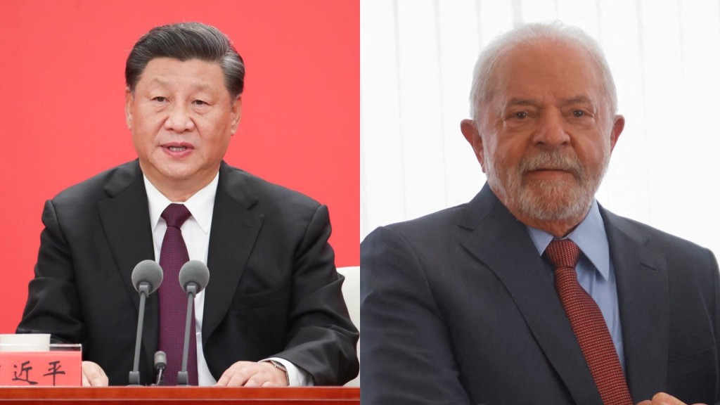 習近平致函祝賀盧拉就任巴西總統。新華社/路透社