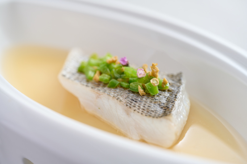 醉麩碎椒蒸鮸魚 醉麩碎椒蒸鮸魚