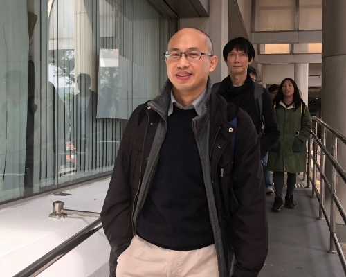 王心龍涉嫌襲警表面證供成立。郭止晅攝