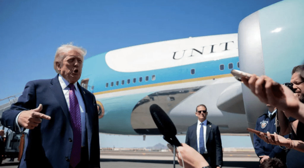 特朗普早前宣布，延長對伊朗的停火期限。路透社