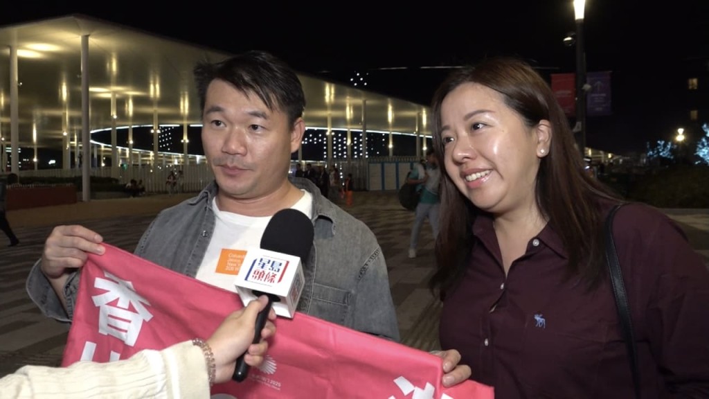 林先生和梁小姐指港隊獲得金牌是「意料之中」。 林先生和梁小姐指港隊獲得金牌是「意料之中」。