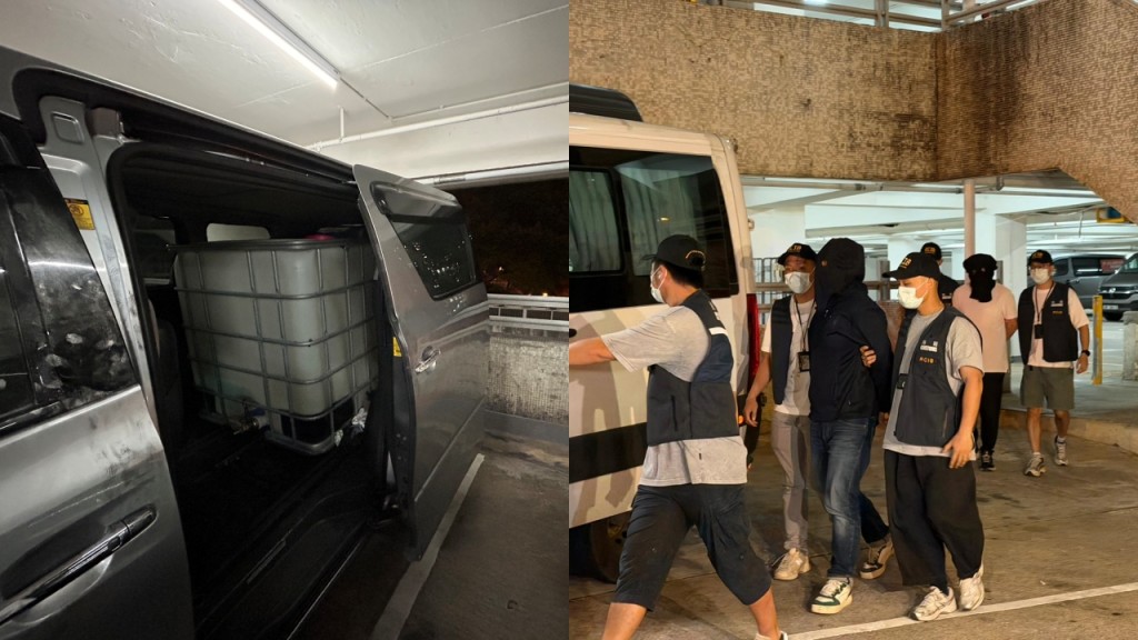 海關夥消防連破3非法油站 公屋停車場淪計時炸彈 幸及時揭發拘操作員顧客