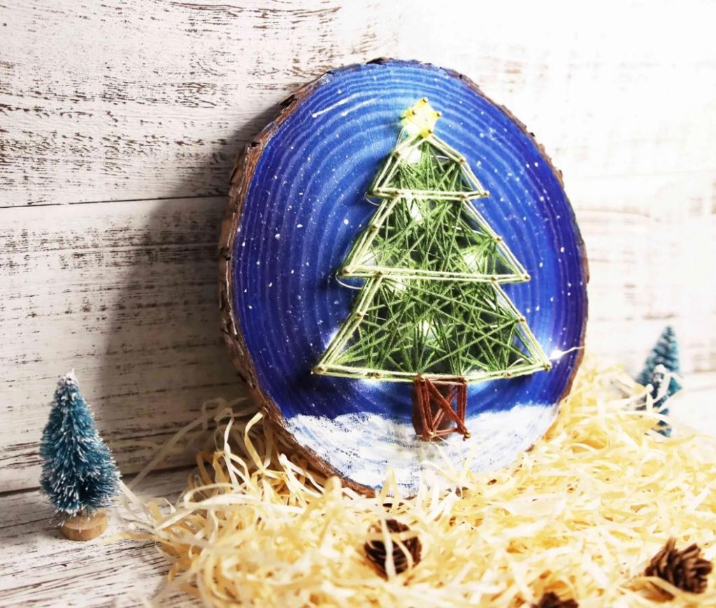 Art Storeroom Studio-聖誕繞線繪畫工作坊（圖片來源：誠品）