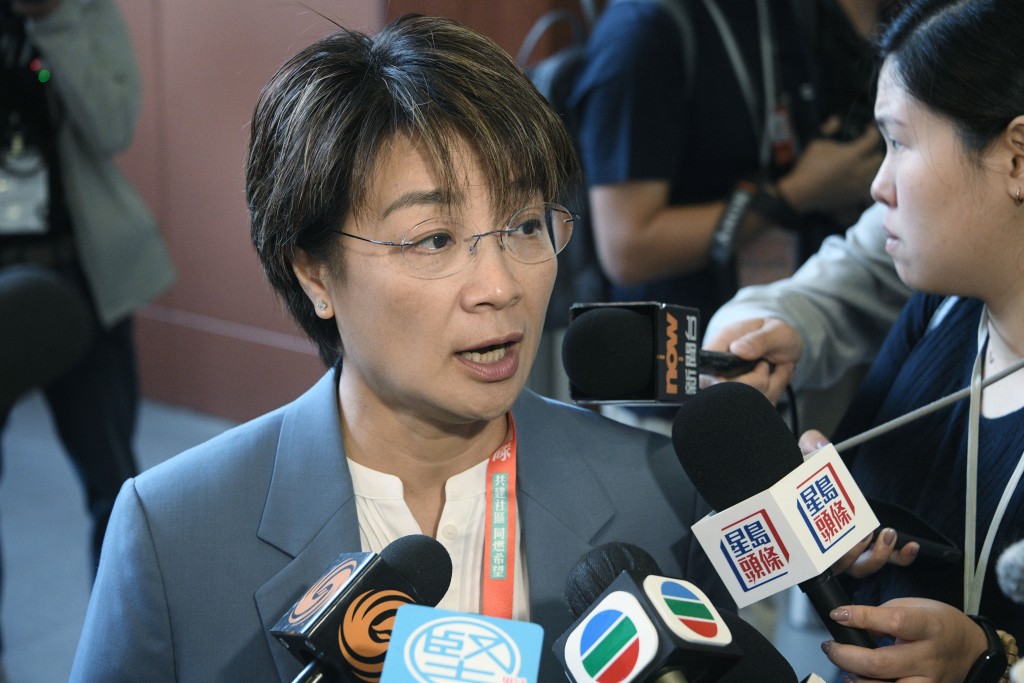 新界東南當選人方國珊。 新界東南當選人方國珊。