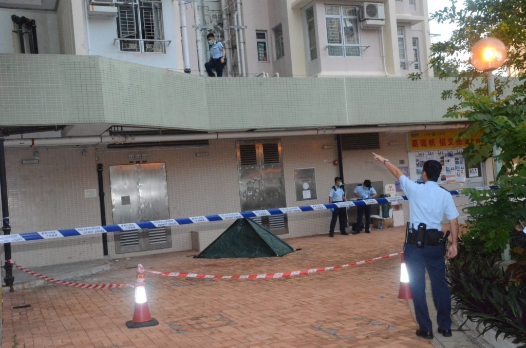 警方到場調查。