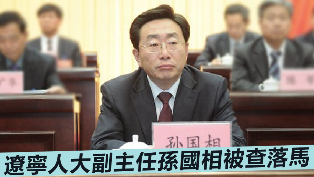 孫國相是本月第3位被查的省部級幹部。資料圖片
