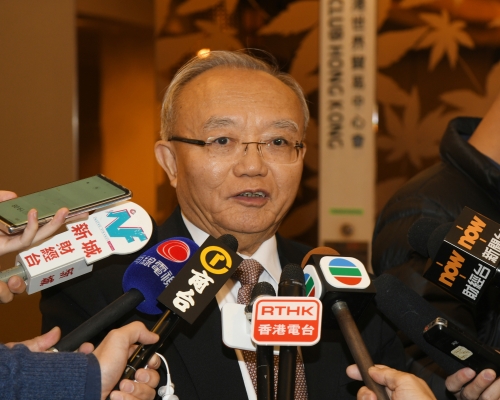 劉兆佳透露座談會上未有《港區國安法》新內容。資料圖片