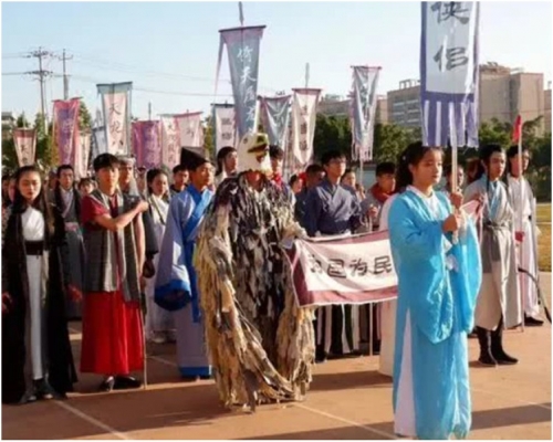 這場冬運會開幕禮簡直是武林大會。網圖
