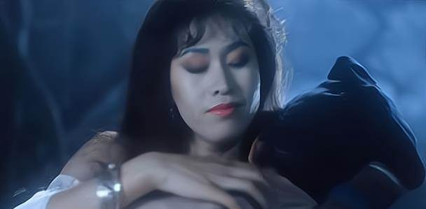 王玉環當年因拍攝殭屍片，被封「鬼后」。