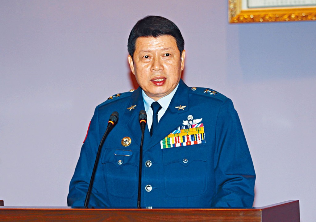 被指捲共諜案的台灣前國防部副部長張哲平。