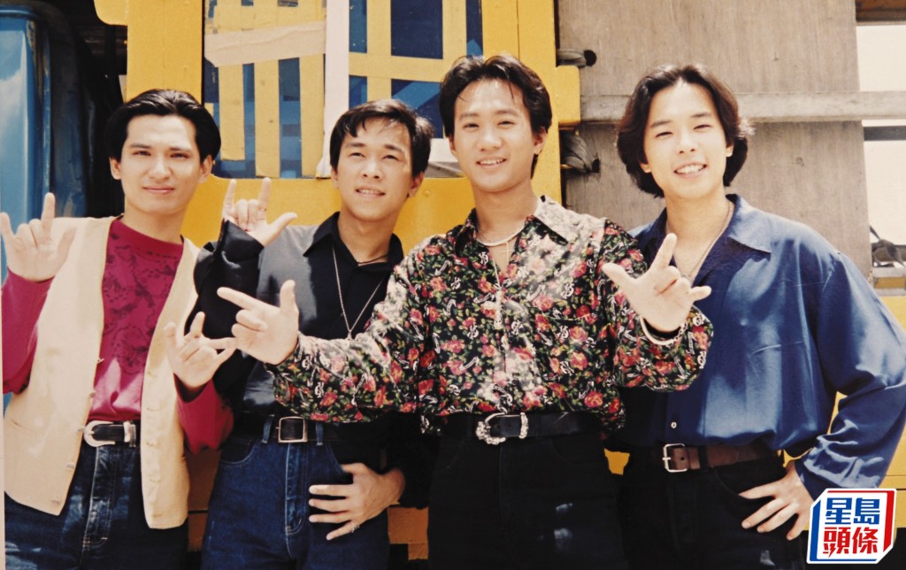 BEYOND在90年代是香港当红乐队。