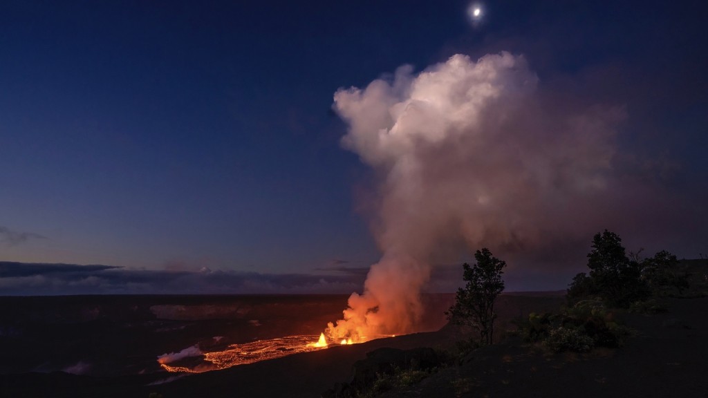 夏威夷基拉韋亞火山（Kilauea）爆發。 美聯社