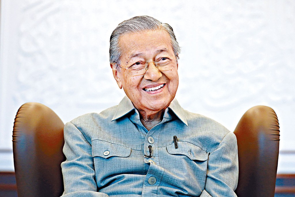 大馬前首相馬哈迪。