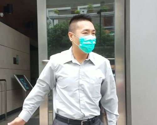 45歲消防員溫家俊。潘琪慧攝