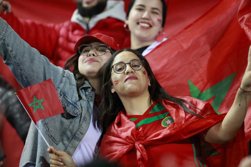  摩洛哥在卡塔尔世界杯成为首支打入4强的非洲球队。Reuters  