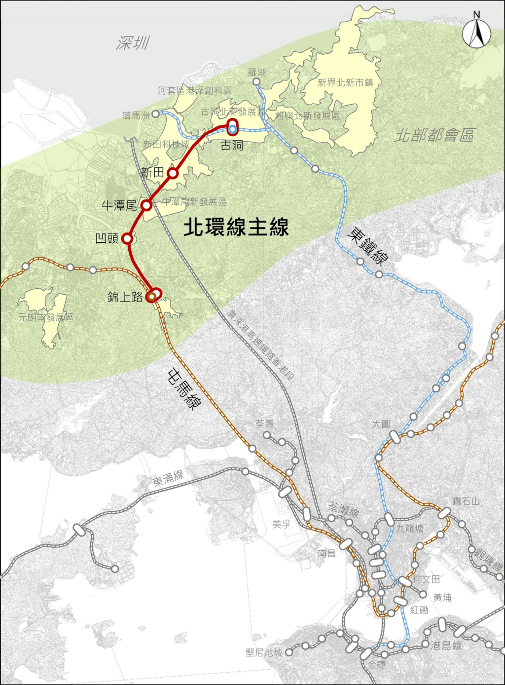 主綫和支綫分別發揮不同功能。 主綫和支綫分別發揮不同功能。