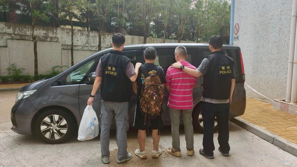 跨部門東九龍反黑工聯合行動 拘捕17人 最小僅16歲。警方提供 
